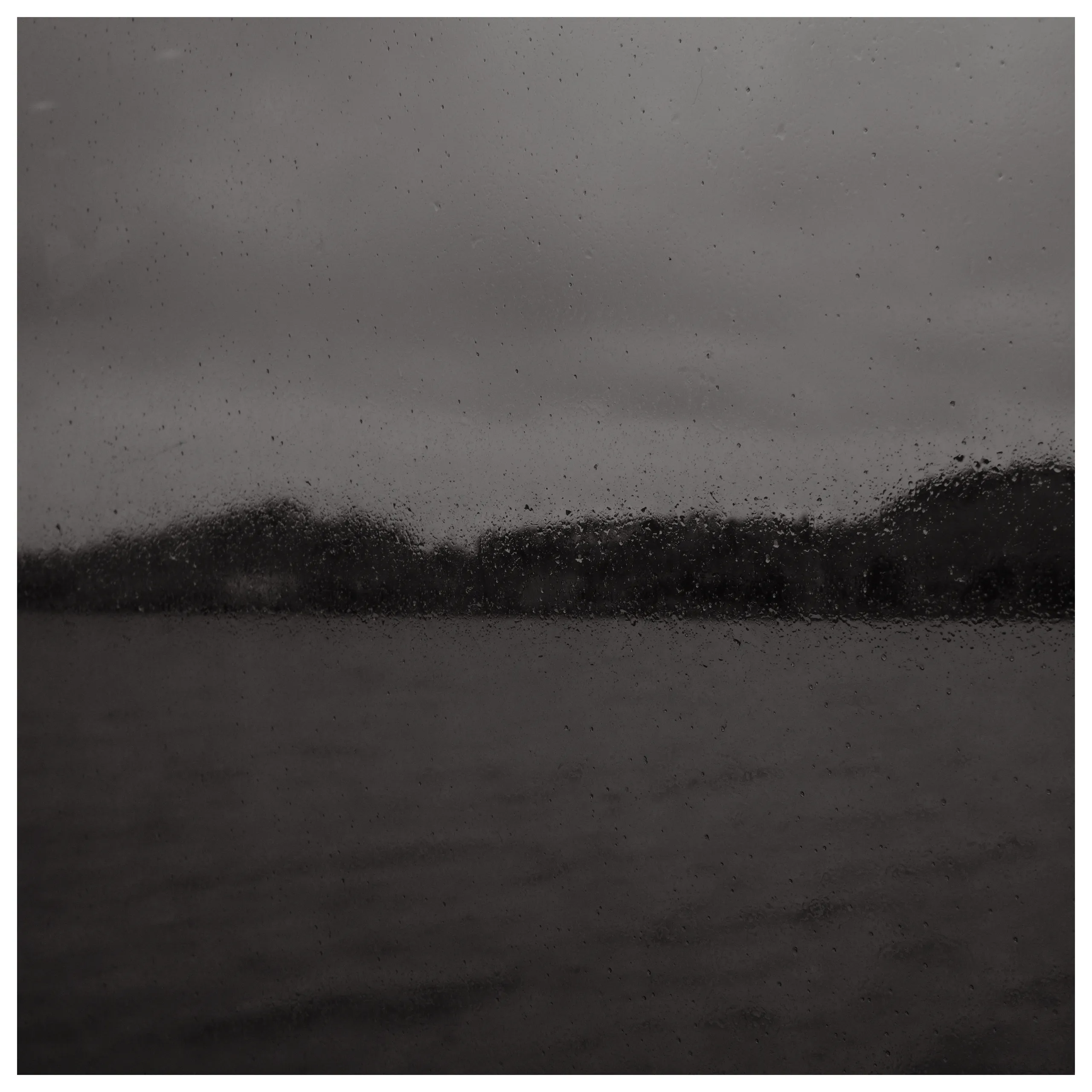 A photo inside a boat window