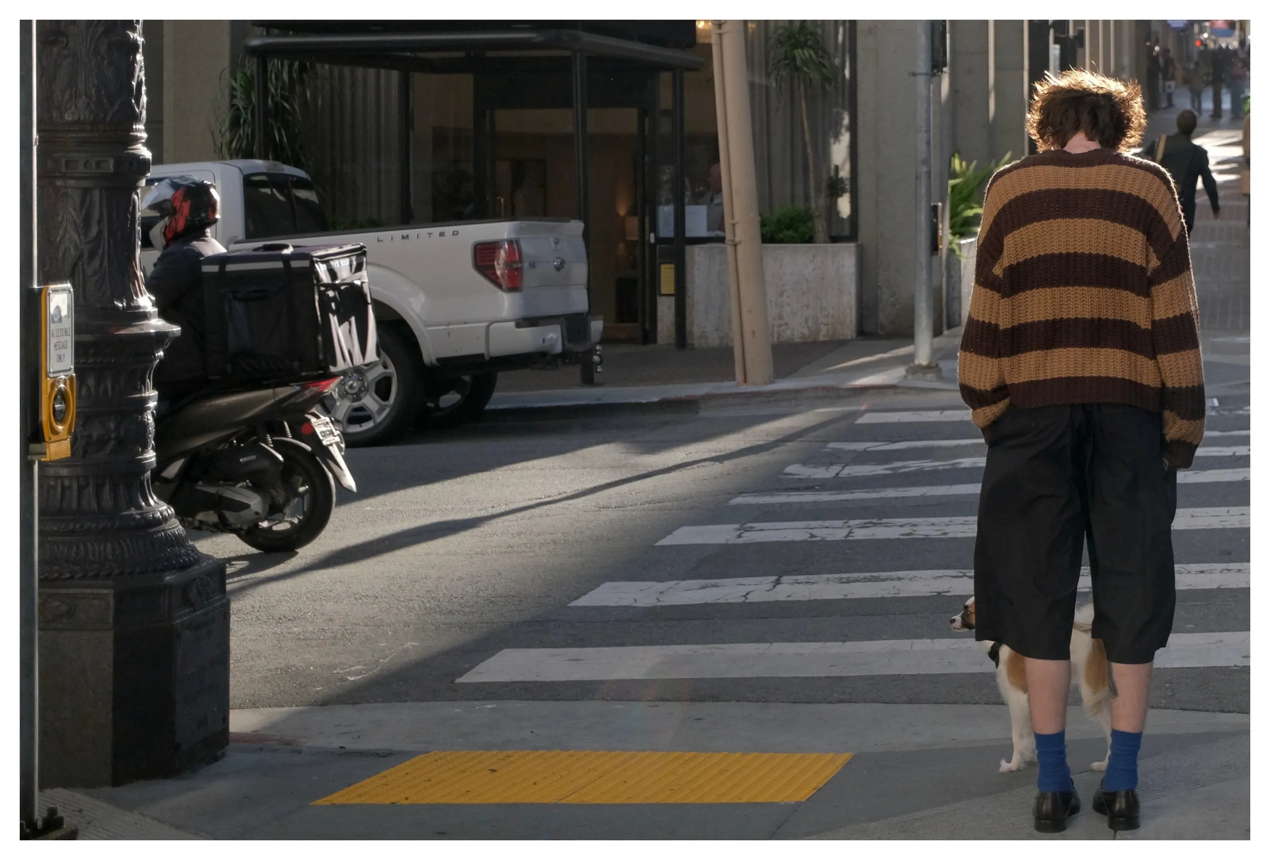 Street Photography of a person with a sense of fashion